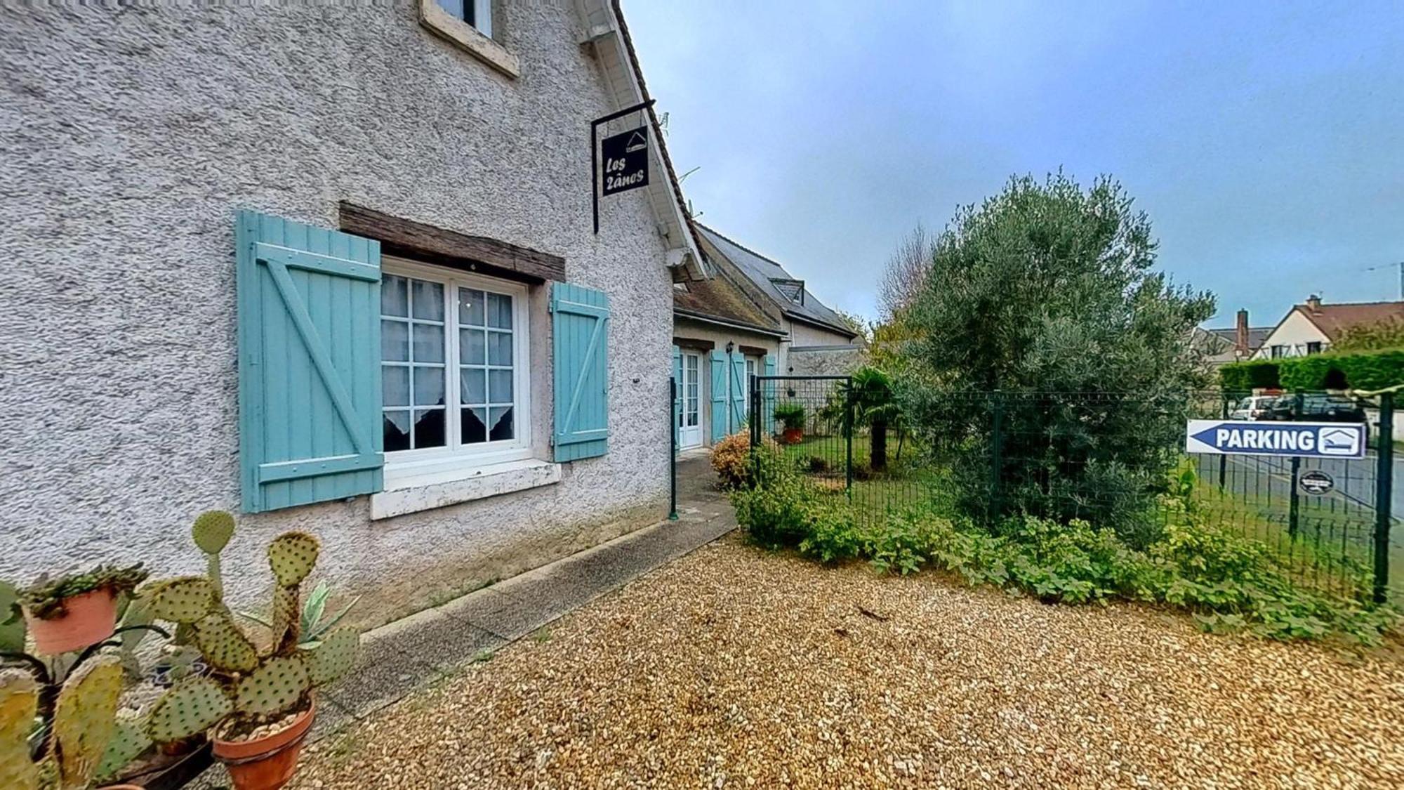 Bed and Breakfast Les deux anes à Veuves Extérieur photo